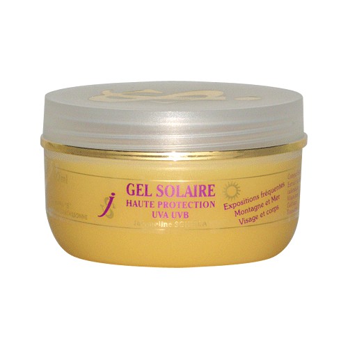 Gel solaire Haute Protection UVA UVB 160