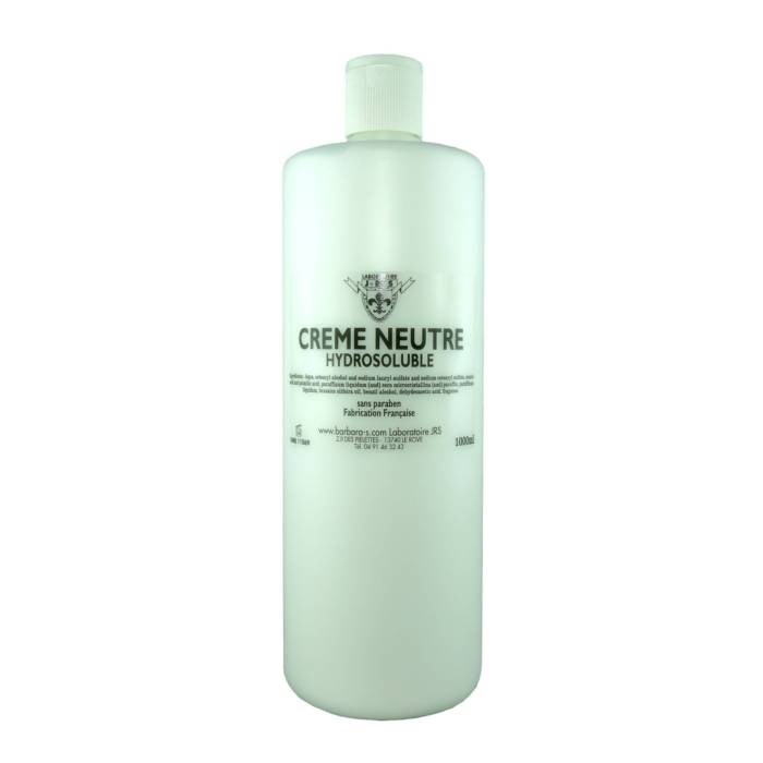 Crème Neutre creme neutre 1000ml pipette laboratoire jrs