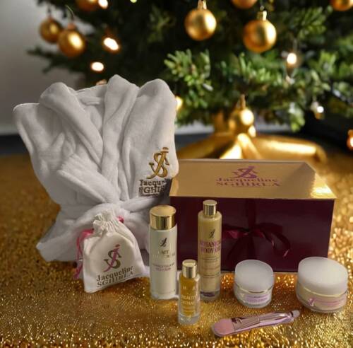 Produits coffret noel gamme complete jacqueline sghirla visage corps cheveux