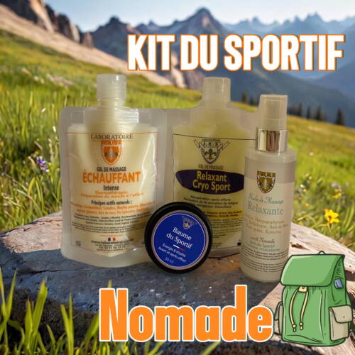 Kit Nomade du Sportif kit sportif de poche laboratoire jrs